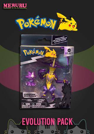 SUNNY, Pokémon, Pack de Evolução, Figuras Toxel e Toxtricity