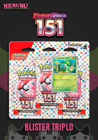 Kit de Cartas Pokémon Blister Triplo Estrelas Radiantes 3 Pacotes + 1 Carta  - Branco