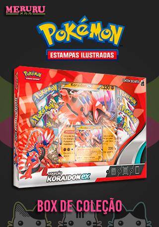 Jogo de Cartas - Box Pokémon - Lendas de Paldea Koraidon - Copag