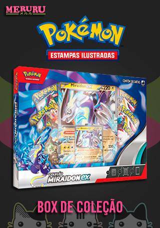 Jogo de Cartas - Box Pokémon - Lendas de Paldea Miraidon - Copag