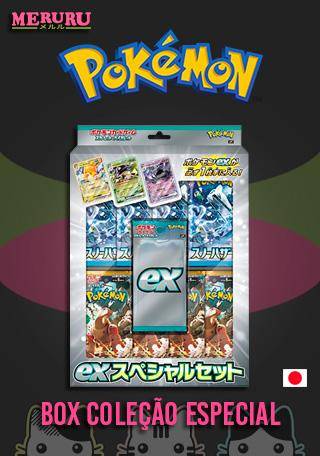 Box Pokémon Coleção Paldea Miraidon Ex 40 Cartas Sprigatito - Verde