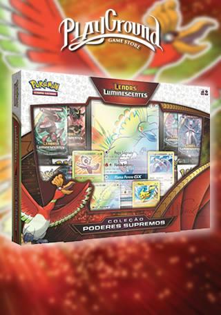 Pokémon tcg: Box Coleção com Miniatura SM3.5 Lendas Luminescentes