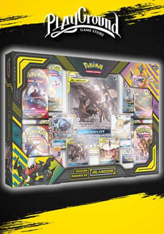 Jogo de Cartas Pokemon Box Coleção Premium Umbreon/Espeon GX