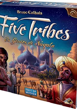 Jogo Five Tribes: Os Gênios de Naqala