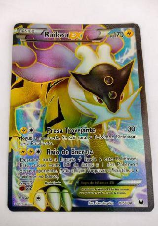 Carta Pokemon Raikou V Português 048/172 Card Original Copag