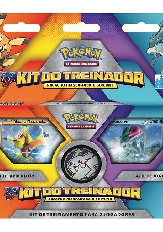 Kit do Treinador – Pikachu Mascarada e Saicune - Flow Games