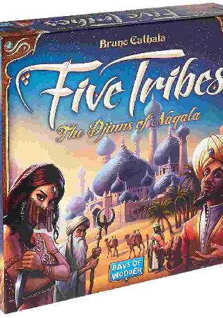 Jogo Five Tribes: Os Gênios de Naqala