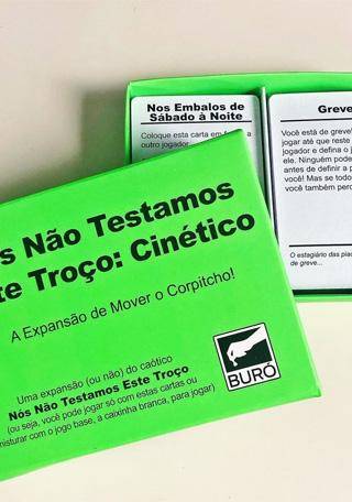 Nós Não Testamos Esse Troço - Jogo de Cartas - Buró Jogos (Em