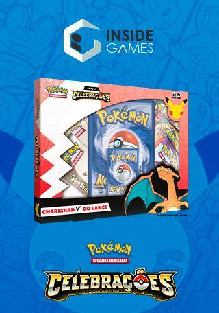 Box - Coleção Celebrações - Charizard V do Lance - Epic Game - A