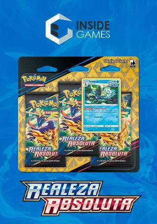 Blister Triplo Pokémon Espada e Escudo 13: Realeza Absoluta - Inteleon Card  Games Colecionáveis