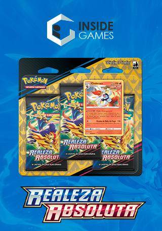 Blister Triplo Pokémon Espada e Escudo 13: Realeza Absoluta