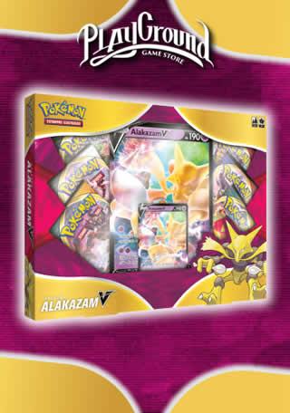 Box Pokemon Coleção Alakazam V - Copag