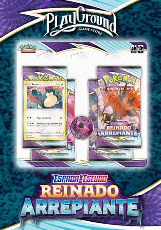 Blister Quadruplo Pokémon Regigigas + Weavile Origem Perdida