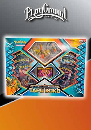 Box Coleção com Broche e Miniatura - Tapu Koko