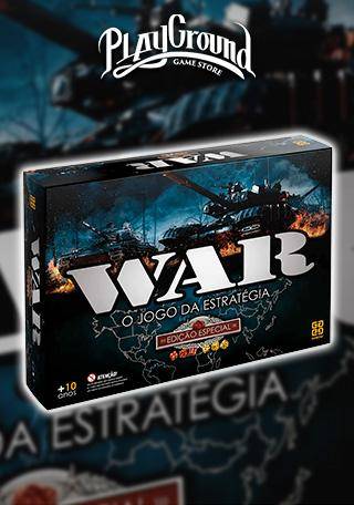 Jogo War Tabuleiro O Jogo da Estratégia - War Edição Especial Grow