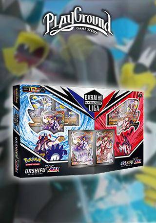 Box Cartas Pokémon Batalha de Liga Urshifu VMAX - Copag