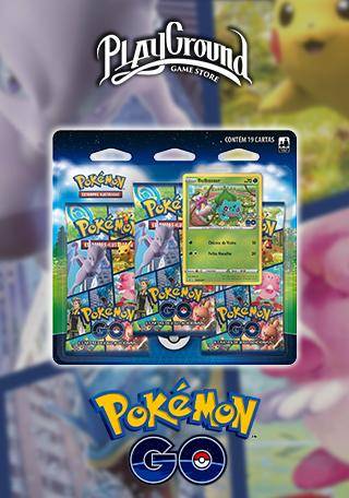 Jogo Cartas Blister Triplo Tcg Copag - Pokémon Go Original