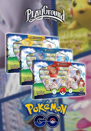 Box Coleção Premium Eevee Radiante Com Broche Pokémon GO COPAG TCG