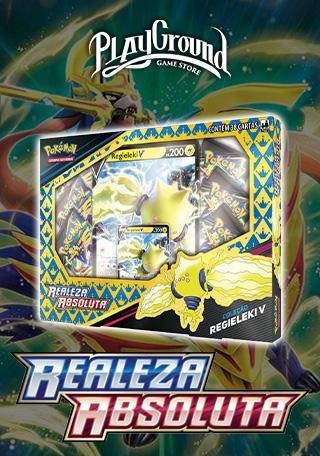 Box Pokémon- Realeza Absoluta Regieleki V - Copag