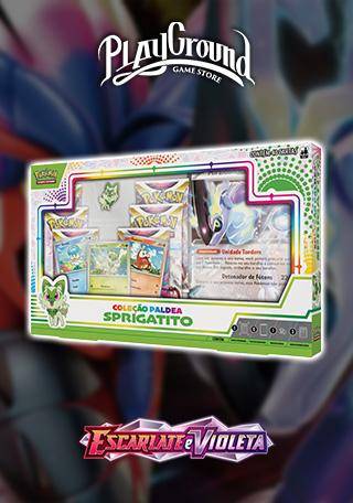 Box Cartas Pokémon Baralho Batalha de Liga Palkia VAstro - Ri Happy