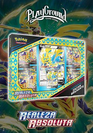 Cartas Pokémon Box Coleção Especial Zacian - Copag