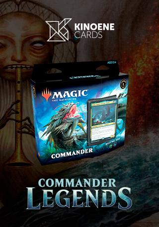 Commander Deck - Commander Legends - Reap the Tides (UG) - MTG Brasil
