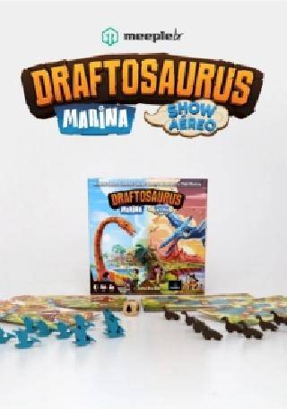 Draftosaurus, um jogo para criar parques com dinossauros