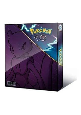 Fichário para guardar cartas-TEMA(Mewtwo)Pokemon-COM folhas em Promoção na  Americanas