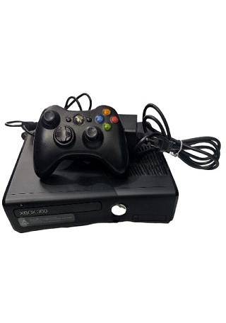 Console Xbox 360 Slim 4gb + 5 Jogos - Usado