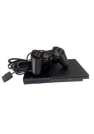 Console PlayStation 2 Preto - Sony Destravado (Tudo Original