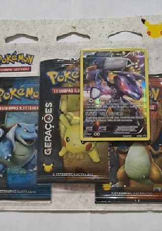 Pokémon - Triple Pack Gerações - Meloetta C/ 3 Boosters De Gerações