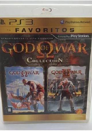 GOD OF WAR COLLECTIONS JOGO PS3 MIDIA FISICA - Escorrega o Preço