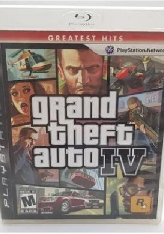 Gta IV Grand Theft Auto IV Includes Drop-Down IN Paper - PS3 EA