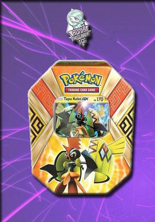 Lata Pokemon Tapu Koko gx Tapu bulu gx Original Copag em Promoção na  Americanas