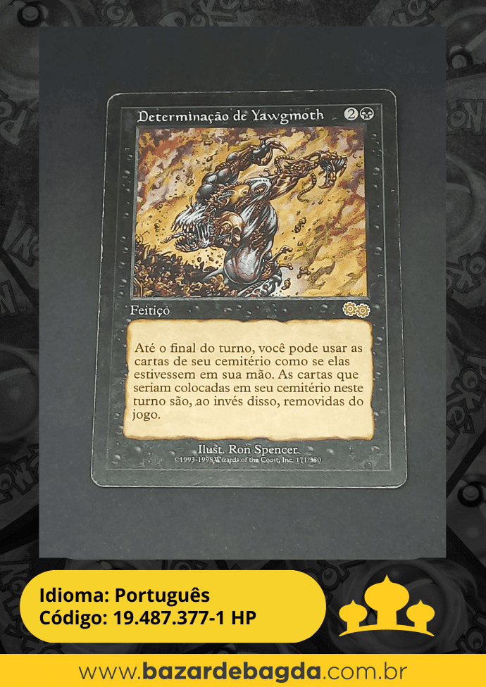 Determinação de Yawgmoth / Yawgmoth's Will - Bazar de Bagdá: O