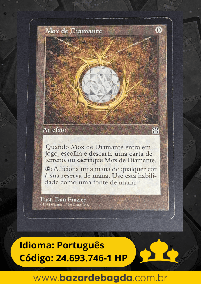 マジック：ザ・ギャザリング mox diamond MTG モックスダイアモンド Mox Diamond 日本版