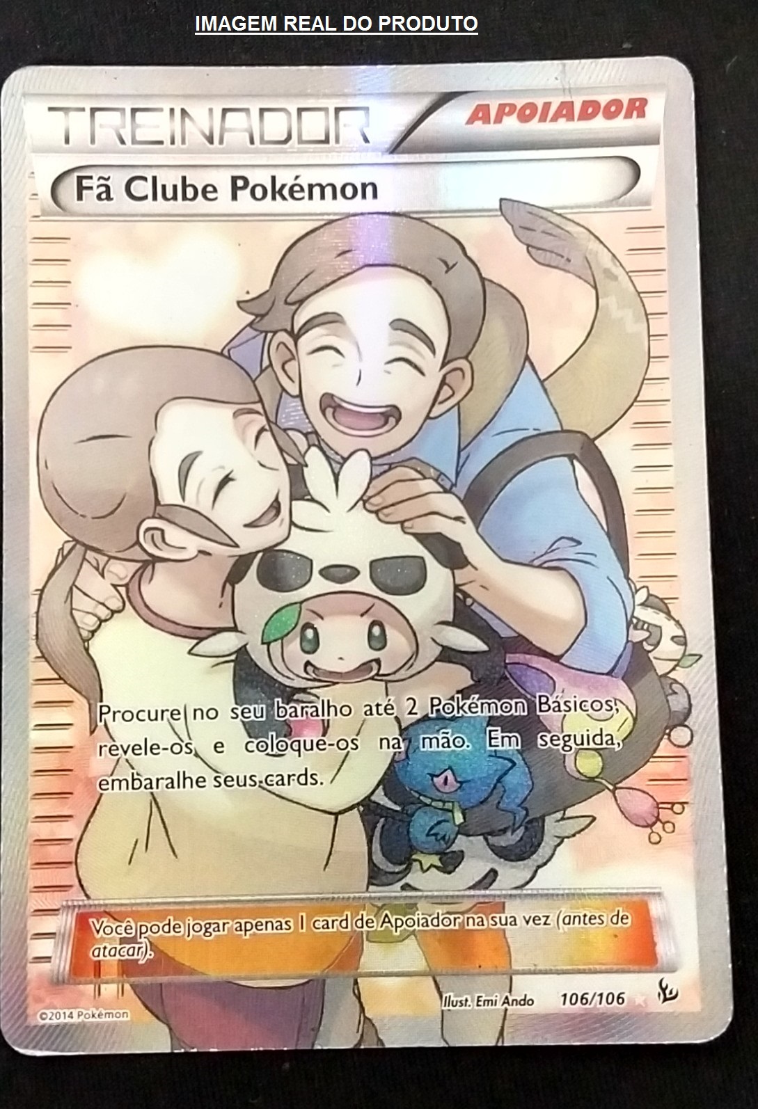 Fã Clube Pokémon / Pokemon Fan Club (#106/106)