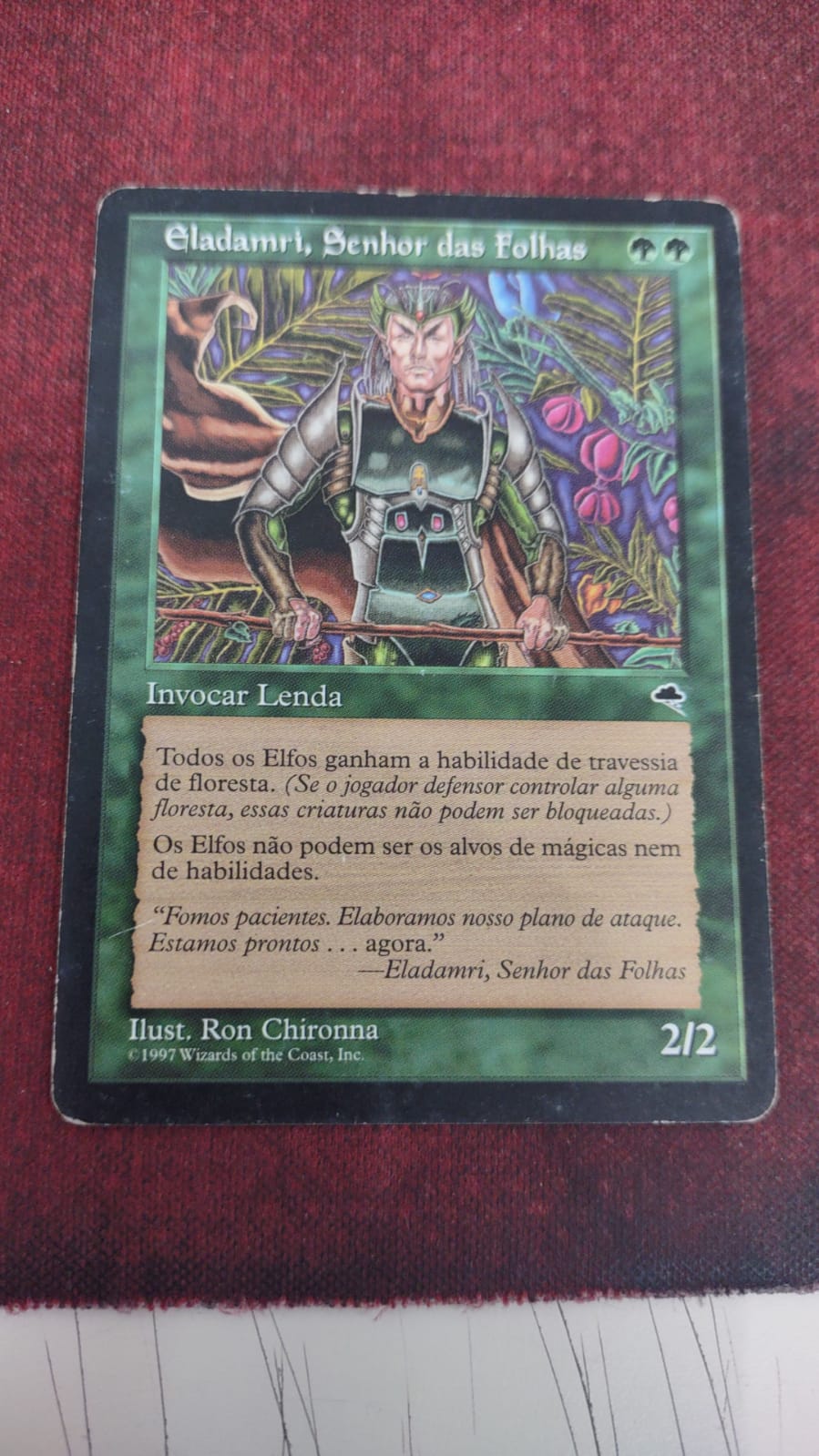 Eladamri, Senhor das Folhas / Eladamri, Lord of Leaves - Magic