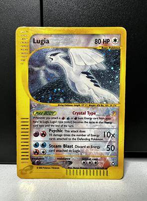 Lugia (149/147)/ PLASTIFICADA / FOTO REAL DO CARD / VIDEO NA