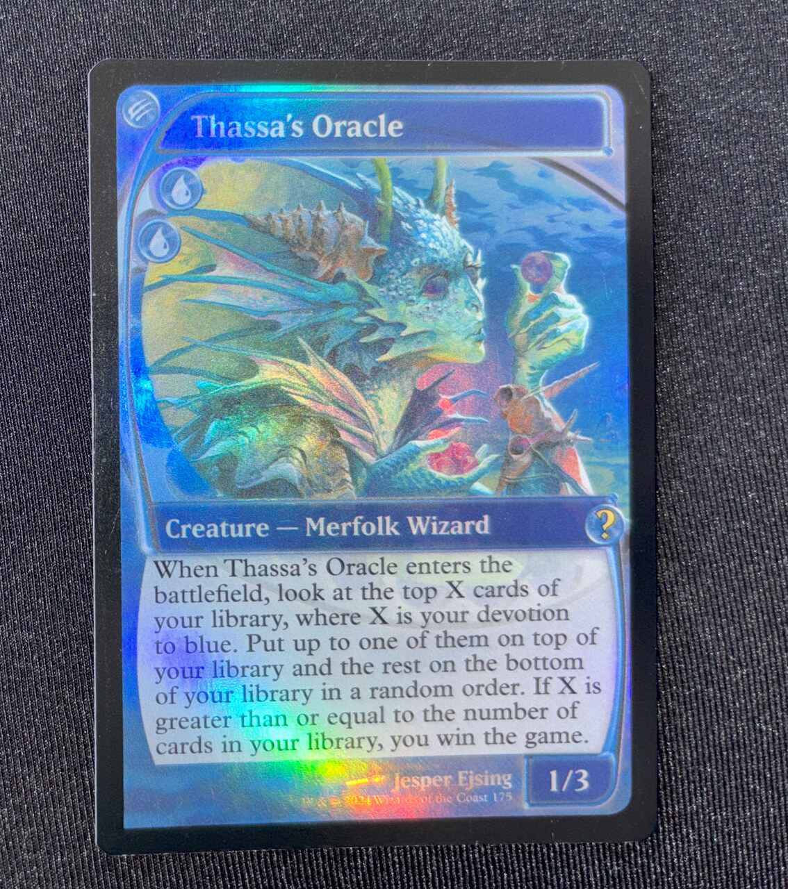 Thassa's Oracle FOIL (FUTURE SIGHT FRAME) Mystery Booster 2 NM