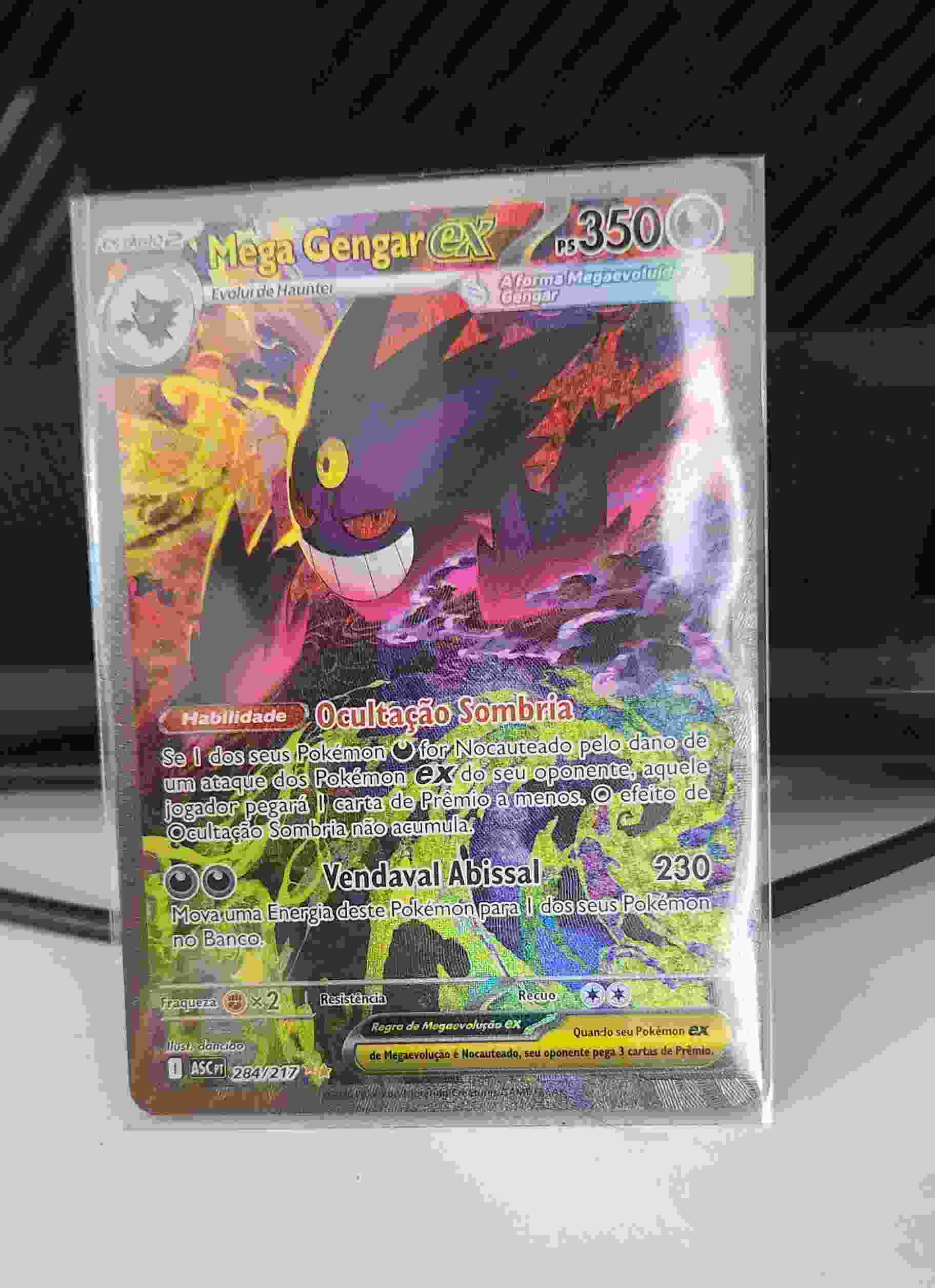 Mega Gengar ex (284/217) Foil | Leilão de GabrielF96 | LigaPokemon