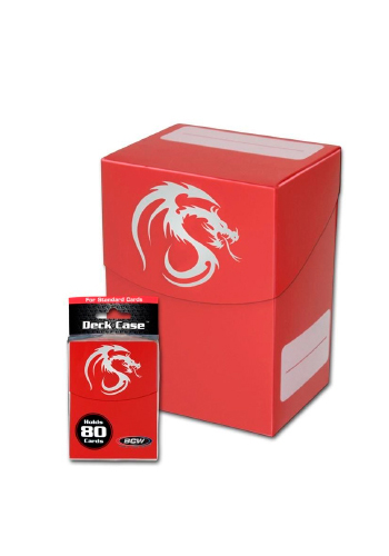 BCW Deck Case - Vermelho