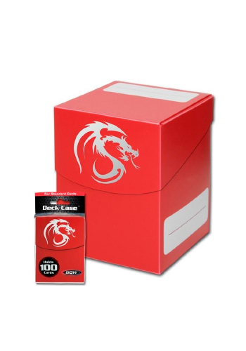 BCW Deck Case - Large - Vermelho