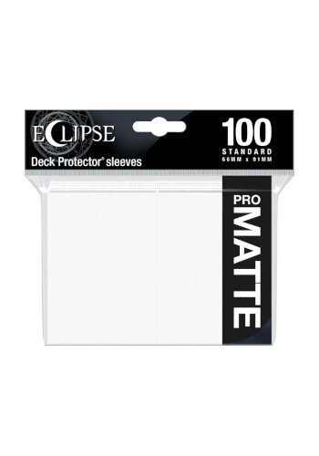 Shield Ultra Pro - Pro Matte Eclipse - Branco Ártico (100 unidades)