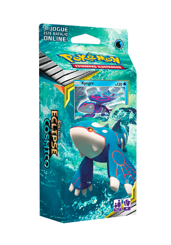 STARTER DECK KYOGRE POKÉMON SOL E LUA 12 ECLÍPSE CÓSMICO