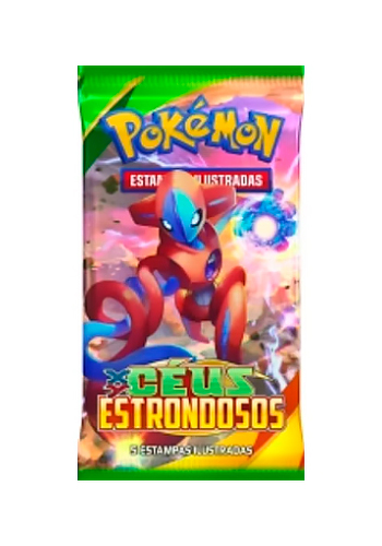 carta Pokemon energia dragão dupla (97/108) céus estrondosos