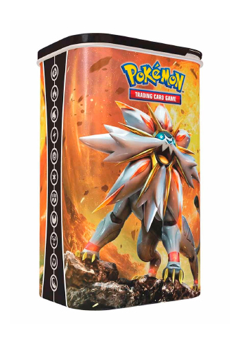 Lata Pokémon Solgaleo, Deck Box