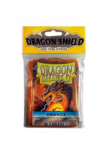 Shield Dragon Shield - Mini Matte - Laranja Kurang (60 unidades) - Epic Game  - A loja de card game mais ÉPICA do Brasil!