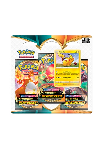 Blister Triplo Cartas Pokémon Origem Perdida Croagunk Copag - Deck