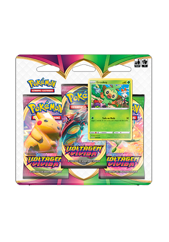 Cartas Pokemon Blister Triplo Realeza Absoluta Cinderace - Copag